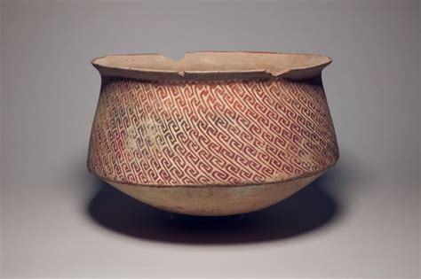 Shoulder Cauldron With Diagonal Basketry Pattern The Art Institute Of Chicago