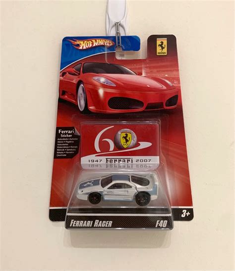 Hot Wheels Ferrari Racer Ferrari F40 Hobbies Toys Toys Games On Carousell