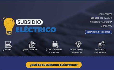 ¿cómo Postular Al Subsidio De La Luz Inicia La Primera Convocatoria Para Recibir El Descuento