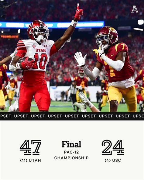 The Athletic On Twitter No 11 Utah Football DOMINATES No 4 USC In