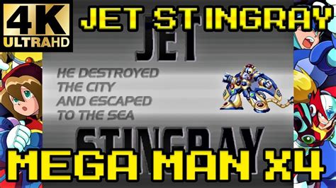 Mega Man X Jet Stingray X K Youtube