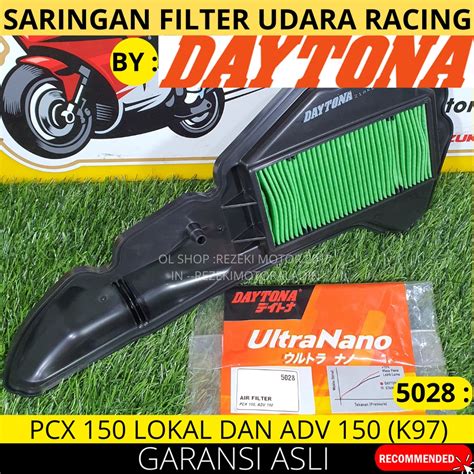 Jual Saringan Filter Udara Racing Daytona Vario Old Pcx Pcx