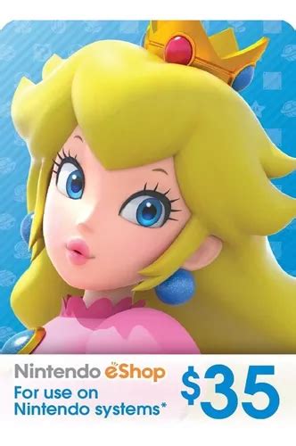 Tarjeta Eshop Gift Card Nintendo 35 Usd Cuenta Eeuu MercadoLibre