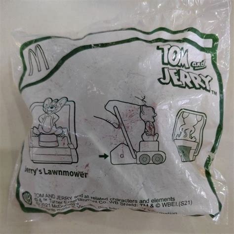 McDonald S Happy Meal Toys Tom And Jerry Jerry S Lawnmower Shopee