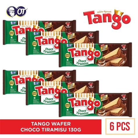 Jual WAFER TANGO CHOCO TIRAMISU 130GR ISI 6 PCS Di Lapak OT Official