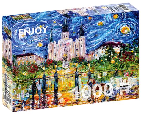 Puzzle Plac Jacksona Nowy Orlean USA 1000 El Enjoy Sklep EMPIK