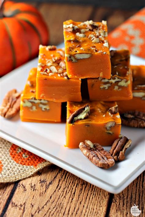 Easy Pumpkin Spice Pecan Fudge Renees Kitchen Adventures