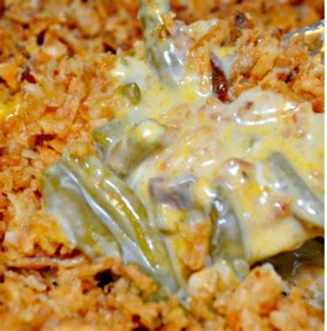 Easy Cheesy Green Bean Casserole Receita