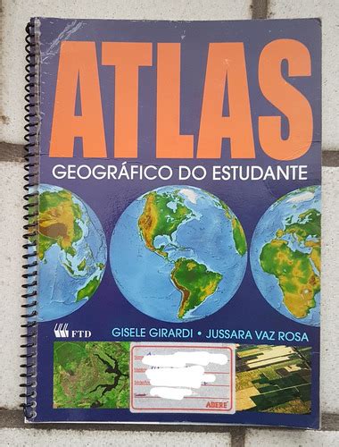 Livro Tlas Geogr Fico Do Estudante Mercadolivre