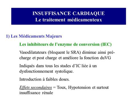 LINSUFFISANCE CARDIAQUE ppt télécharger