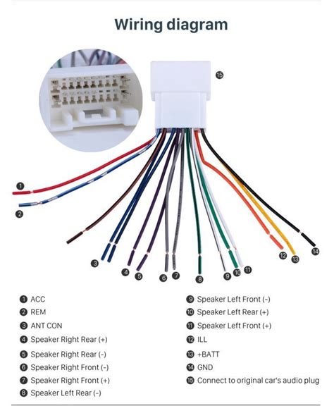 Mitsubishi Car Radio Wiring