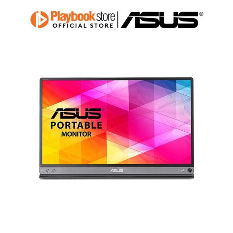 Asus ZenScreen GO MB16AP 15.6" Portable USB Monitor, Full HD, Built-in ...
