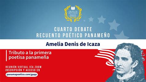 Debate Recuento Po Tico Paname O Amelia Denis De Icaza Youtube