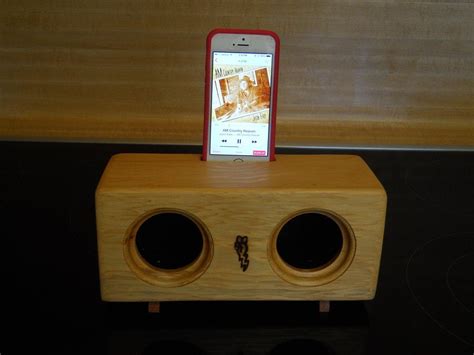 Passive Speaker Boxes For An Iphone By Devann ~ Woodworking Community