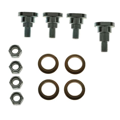 Dorman Upper Lower Door Hinge Pin Bushing Lock Nut Kit For Firebird