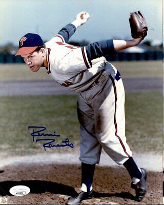 Robin Roberts HOF Autographed 8x10 Photo Philadelphia Phillies JSA EBay