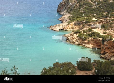 The Crystal Clear And Turquoise Water Of The Mediterranean Sea At