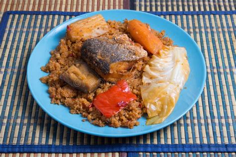 Senegalese Thieboudienne stock photo. Image of africa - 265647748