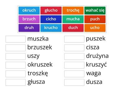 Pisownia Ch I H Materia Y Dydaktyczne