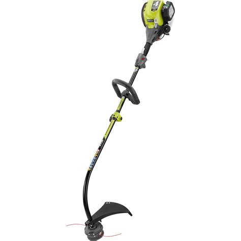 RYOBI 4 Cycle 30cc Attachment Capable Curved Shaft Gas Trimmer RY4CCS