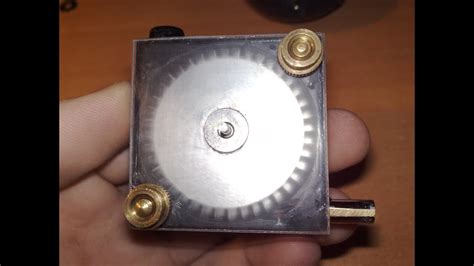 Mini homemade air turbine - YouTube