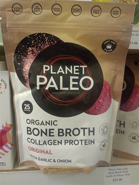 Planet Paleo Pure Bone Broth Collagen 225g Appleseeds Health Store