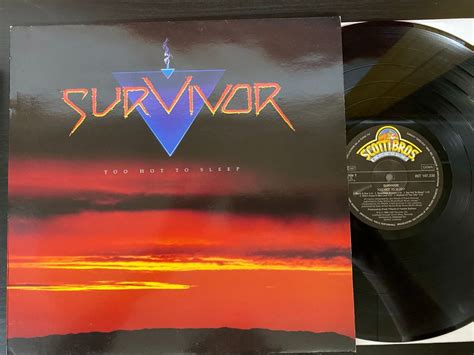 Survivor Too Hot To Sleep LP DE 1988 Gebraucht in für CHF 10 mit Lieferung auf Ricardo