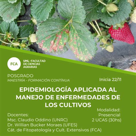 Epidemiología Aplicada Al Manejo De Enfermedades De Los Cultivos