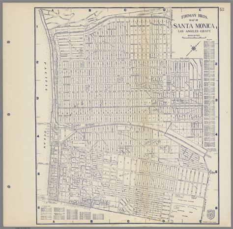 Map Of Santa Monica California - Park Houston Map