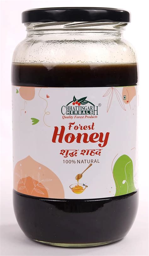 Chhattisgarh Herbals Organic Wild Forest Honey Pure Natural