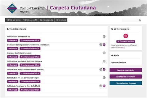 El Dencamp Posa En Marxa El Nou Portal Dadministraci