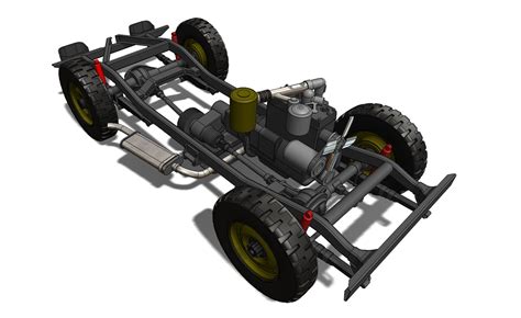 Wrl Willys Jeep Chassis