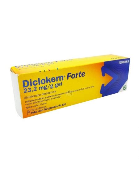 DICLOKERN FORTE 23 2 MG G GEL CUTANEO 1 TUBO 100 G