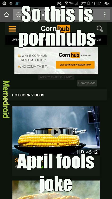 Corn Hub Logo Meme