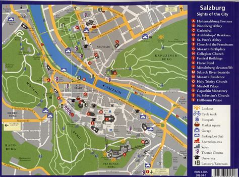 Salzburg Map - Austria