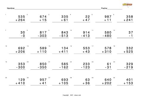 Sumas Restas Y Multiplicaciones Ficha Interactiva Suma Y Resta Porn