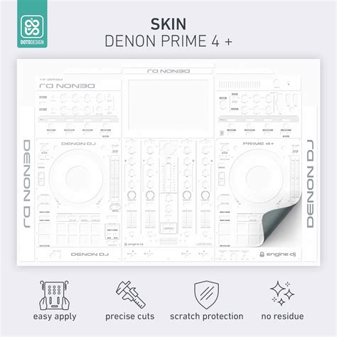 Skin Denon Prime 4 Plus