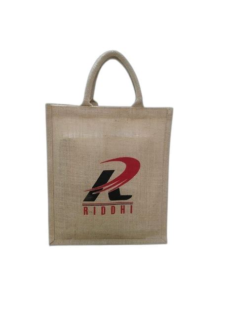 Natural Jute Promotional Bags 12x10x3 Capacity 5kg At Rs 64 Piece In