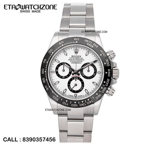 Rolex Daytona Replica Quadrante Bianco A Swiss Eta