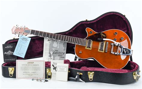 Gretsch G6128T Players Edition Jet FT Roundup Orange - The Fellowship ...