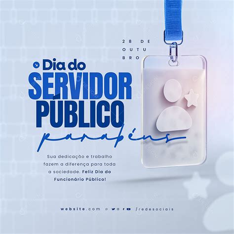Cartão Dia Do Servidor Público - 8