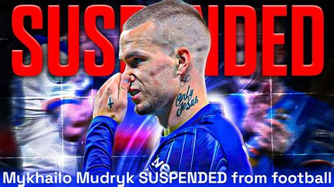 Mykhailo Mudryk Suspended From Football After Positive Drugs Test Youtube