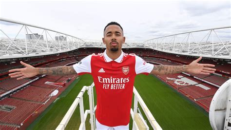 Arsenal Oficializa A Contrata O Do Atacante Gabriel Jesus