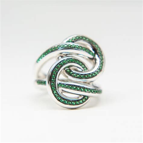 Anillo Aros Entrelazados Orobriz Carmen Joyeria