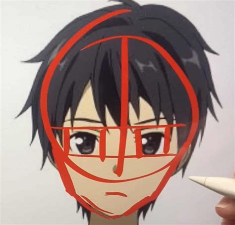 Tutorial Dibujar Cara De Hombre Estilo Anime