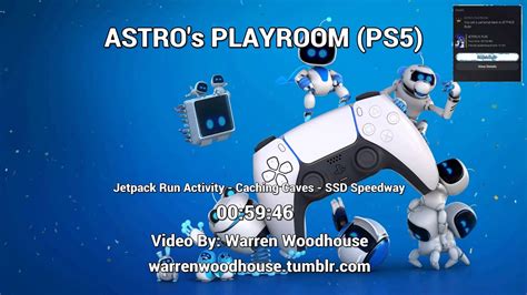 Astro S Playroom Ps Jetpack Run Activity Caching Caves Ssd