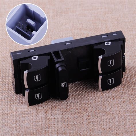 Citall Power Left Master Window Switch Fit For Vw Passat Cc Jetta Golf