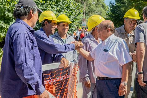 Mussi y Katopodis recorrieron Obras de Extensión Cloacal en Ránelagh