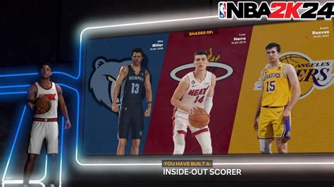 BEST INSIDE OUT SCORER BUILD IN 2K24 NEW BEST BUILD IN NBA 2K24 YouTube