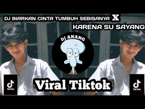 DJ Biarkan Cinta Tumbuh Sebisanya X Karna Su Sayang Viral Tik Tok YouTube